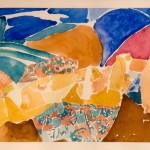 24. A place in the sun (1989 Watercolour on paper 40 x 49cm)