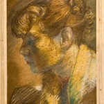 3. Barbara (c.1950 Pastel on paper 23 x 18cm)